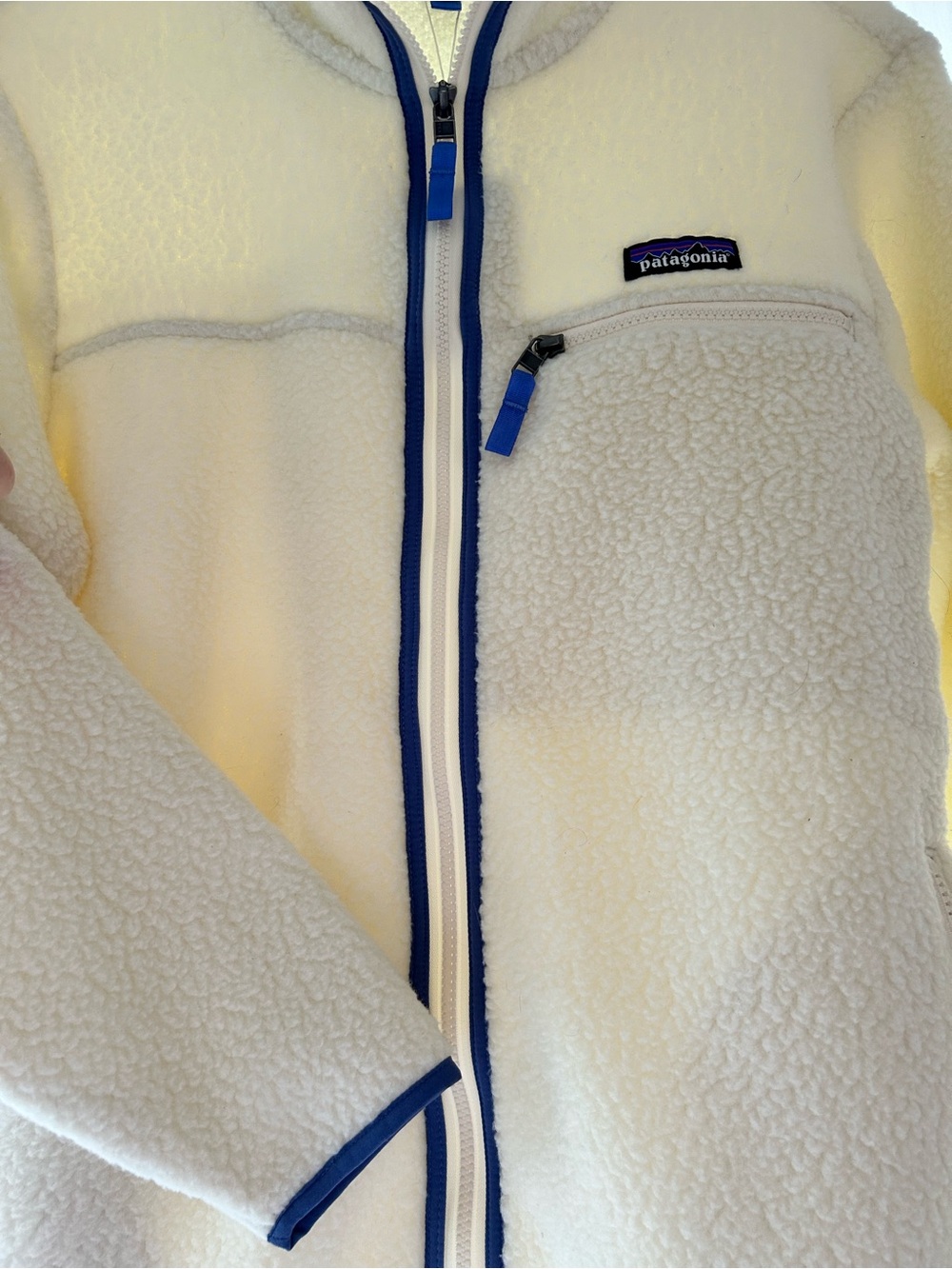 Patagonia Cream Retro Pile Jacket